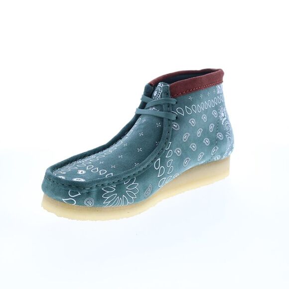 Clarks Mens Wallabee Boot Green Boots (NWT) - Picture 4 of 7